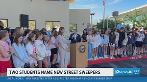 Fifth graders win Paradise Valley street sweeper naming contest