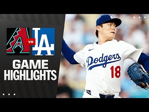 D-backs vs. Dodgers Game Highlights (5/20/25) | MLB Highlights