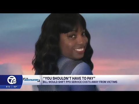 'You shouldn't have to pay.' Bill would shift PPO service costs away from Michigan victims