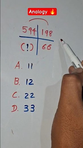 Analogy 🔥 #maths #logicalreasoning #analogy