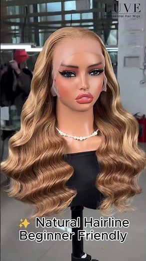 😍 Would You Wear This Wig? | 100% Human Hair Glueless Wig ✨ #luvewigs