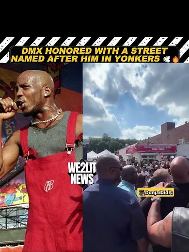 DMX Honored With A Street Named After Him In Yonkers!!