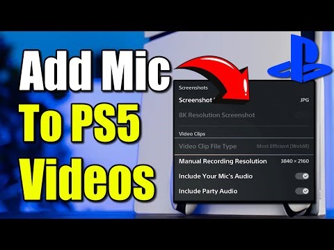 How to Add Your Mic Audio to Video Clips on PS5 Recordings (Best Method)