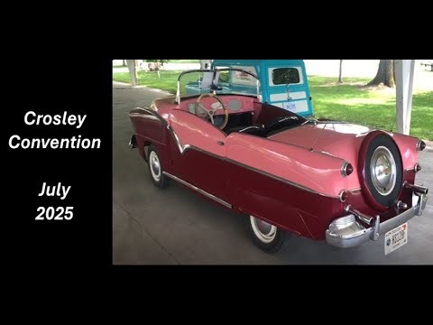 2025 Crosley Small Car Convention