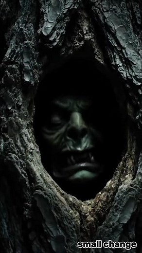 “Forest Monster Caught on Camera Inside a Tree 🌲👹”