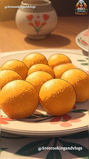 Soft & Tasty Homemade Laddu 😋 | Traditional Indian Sweet Recipe