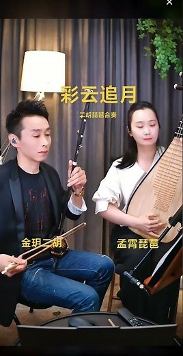 The wonderful joint performance of the erhu and pipa by the Central National Orchestra #chinesemusic