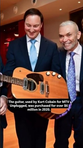World's Most Expensive Guitar, Kurt Cobain's Unplugged Martin, Donated to RCM