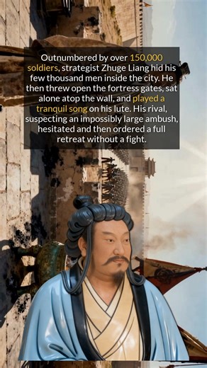 How an ancient general defeated 150,000 troops with a clever bluff. | The History Page