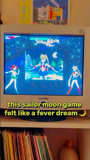 This Sailor Moon Game Felt Like a Fever Dream 🌙 #SailorMoon #Anime #90sAnime