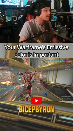 Importancia del color emisivo en Warframe