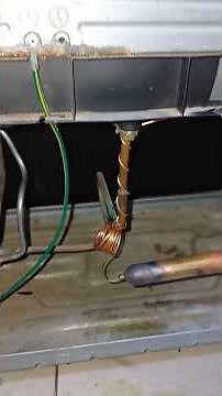 How to Replace a Capillary Tube in a Refrigerator | Step-by-Step Precision Guide #freezerrepair