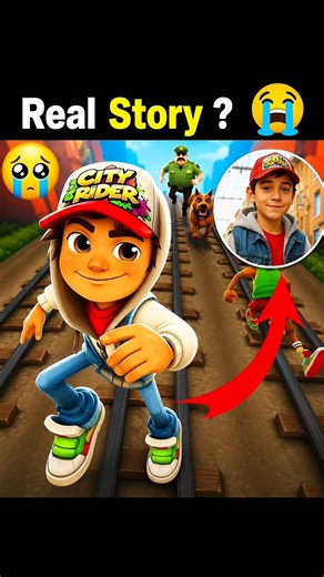 Subway Surfers Game Back Story 🔥😱 #shorts #subwaysurfers