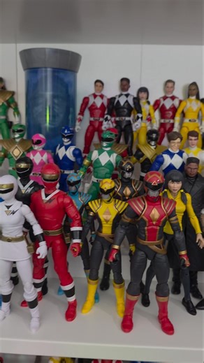 Power Rangers Lightning Collection: Mighty Morphin Power Rangers Display #figures #actionfigures