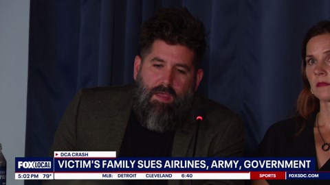 Family of DCA crash victim sues airlines, FAA
