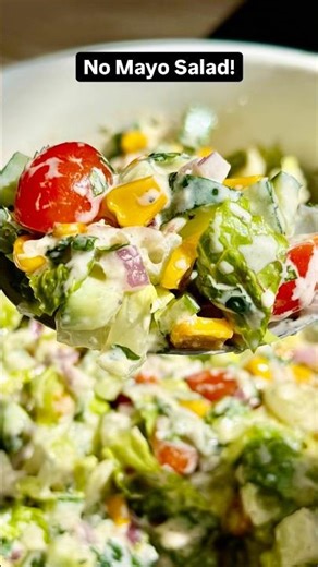 Creamy(No Mayo) Corn & Cucumber Salad Recipe, cucumber salad recipe,healthy quick summer salad ideas