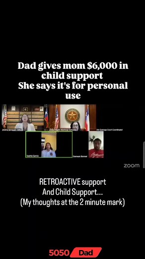Child Support and Retroactive Child Support.... #childsupport #familycourt | 50 50 DAD