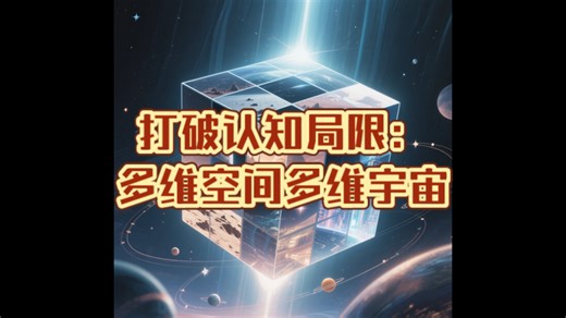 打破认知局限：多维空间多维宇宙