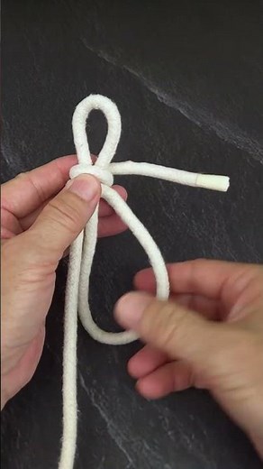Learn how to tie a double dragon loop knot