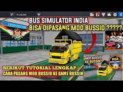 MOD BUSSID DIPASANG KE BUSSIN?! 😱 Tutorial Lengkap & Hasilnya GOKIL!
