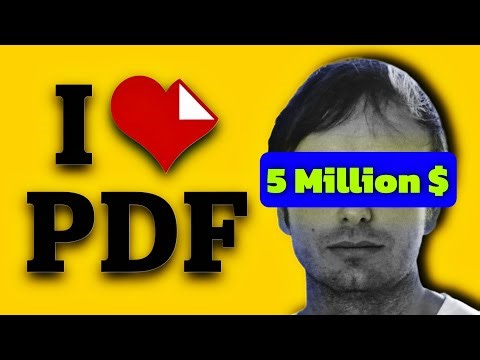 The Man who created I Love PDF !