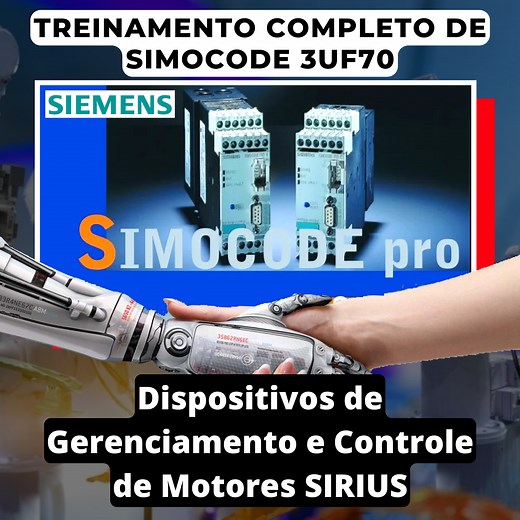 SIMOCODE PRO 3UF70 do básico ao Avançado TREINAMENTO Completo MODO ESPECIALISTA + BRINDE Ebook - SNB Soluções Inteligentes | Hotmart