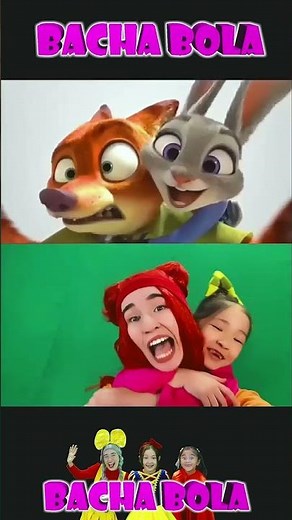 Love Without Borders | Nursery Rhymes & Kids Songs | BachaBola #zoo #babyshorts