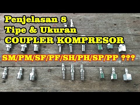 #Humijayatech - Explanation of Various Types and Sizes of Compressor Couplers