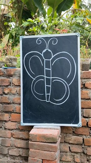 Step by step Butterfly 🦋 drawing #trending #drawing #art