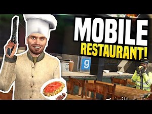 MOBILE RESTAURANT - Gmod DarkRP | Becoming A Chef!