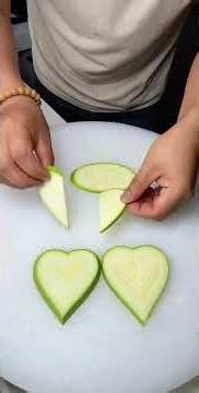 #Old Iron Snack Time #Heart-shaped Slicing #Plate Decoration #Delicious Food