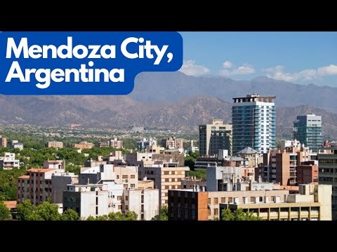 Pure Aerial Bliss: Mendoza City from Above