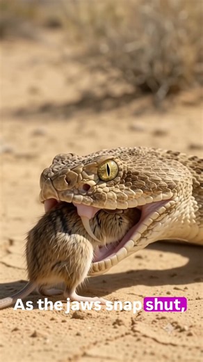 This is why the rattlesnake is feared 💀 #desert #naturelovers