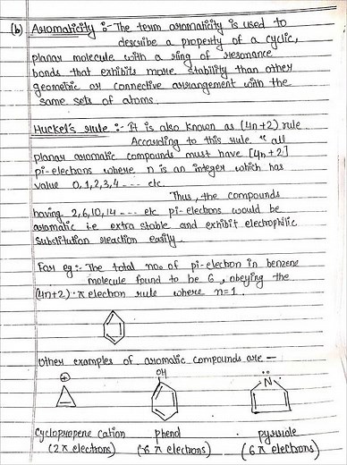 What is Aromaticity and Huckel's rule #exam #chemistry #bsc