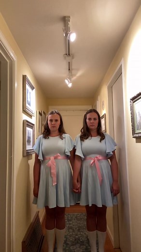 Creepy Shining Twins Halloween Makeup Tutorial