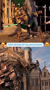 128K views · 324 reactions | The meticulous magic of stop motion. Dive into the robotic realm! 烙 @laikastudios #BehindTheCameras #StopMotionCraft #FilmMagic | Behind the Cameras | Facebook
