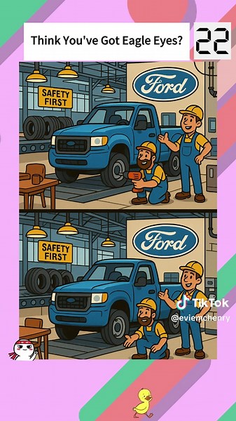 Eye test challenge! #BrainTeaser #Quiz #FindTheDifferenceChallenge #EyeSightBattle #TikTokTrendingGame #VisualPuzzle#foryou