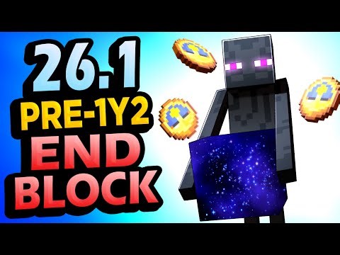 ✅ END BLOCK! 👉 26.1 Snapshot Pre-Release 1 and 2 Minecraft
