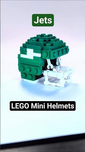 Building LEGO mini helmets for every NFL team 🏈 which team am I adding today? #nfl #football #lego