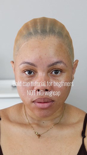 Easy Bald Cap Method for Beginners | Hair and Beauty Tutorial