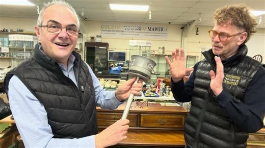 An Official 1948 Olympic Games Torch at Golding Young! | Melvyn Prior