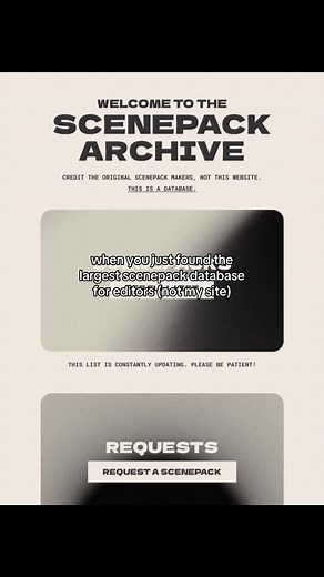 site is scenepack(dot)webflow(dot)io !!! #fyp #starbound2024 #areyouaneditor #explorepage✨ #editorserver #joinstarbound #editingtutorial #scenepacks