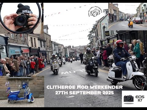 Clitheroe Mod Weekender 27th September 2025 #canonr7 #rodemicpro