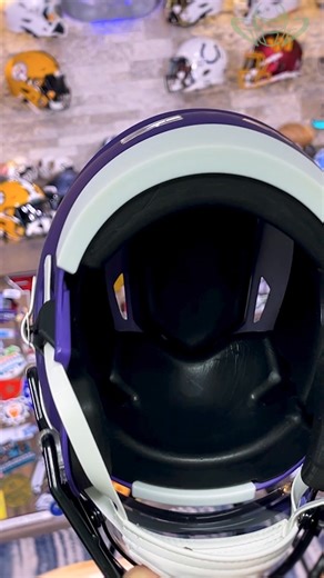 Introducing the new Riddell Mid-Size “Midi” Collectible Helmet! Officially licensed NFL & NCAA helmets sized perfectly between a mini and full-size. Big shelf presence, affordable price, and packed with detail. | Green Gridiron