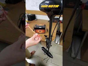 How to connect your trolling motor to a battery with a circuit breaker