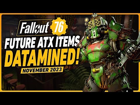 Over 50 NEW Datamined Items Coming to Fallout 76!