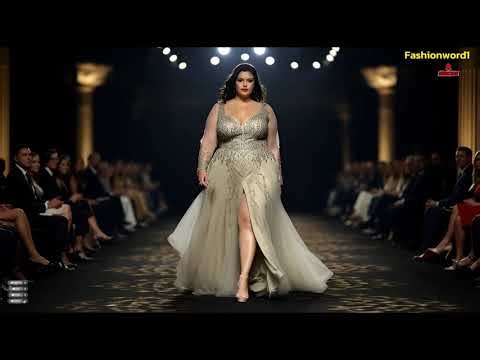 "Plus Size Model Shines on Runway: Bold Fashion Moments #PlusSize #Fashion"