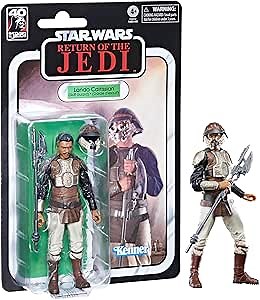 STAR WARS The Black Series Lando Calrissian, Return of The Jedi 40th Anniversary 6-Inch Collectible Action Figures, Ages 4 and Up