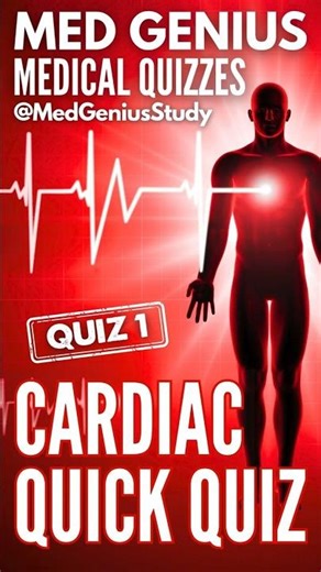 MEDICAL QUIZZES: CARDIAC QUICK QUIZ 1 #anatomy #cardiology #quiz