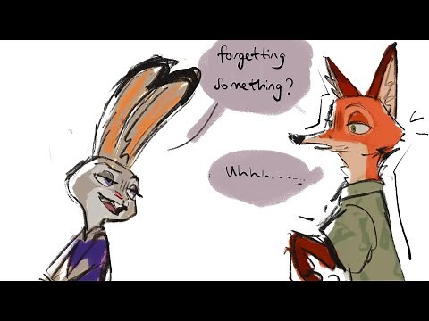 🩷 Judy x Nick 🩷 Zootopia Comic Dub